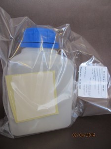 BUTELKA HDPE A'500 ML, STERYLNA 