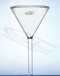 LEJEK LABORATORYJNY szklany fi 50 MM 