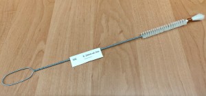 SZCZOTKA DO PROBÓWEK Z PĘDZELKIEM fi 12 WŁOS KOZI z/p /532/