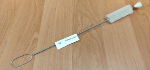 SZCZOTKA DO PROBÓWEK Z PĘDZELKIEM fi 25 WŁOS KOZI z/p /535/