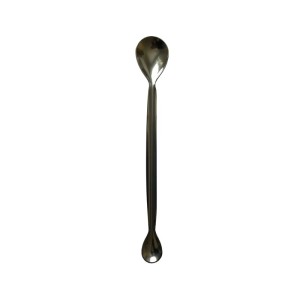 Łyżeczka dwustronna dł.210 mm metalowa 