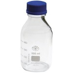 BUTELKA Z NIEBIESKĄ NAKRĘTKĄ SIMAX  BIAŁA A'500 ML